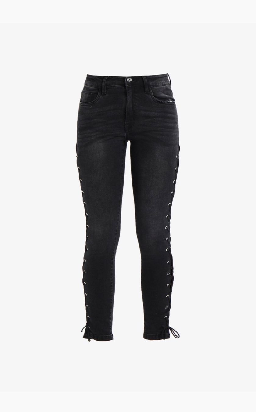 Jeans: Urban Classics Jeans, schwarz, Grösse 38, sexy – Gebraucht aus Künten von bel_6wn2