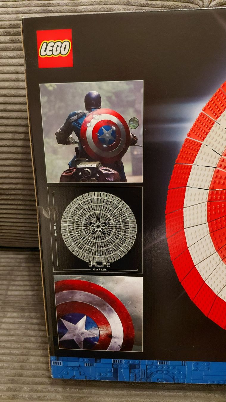 Lego Kit di costruzioni: LEGO Marvel Captain Americas Schild 76262 – Nuovo e nell'imballaggio originale da Eschlikon TG venduto da Sepp19 5