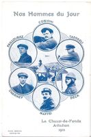 CHAUX - de - FONDS, aviation 1912 nos hommes du jour