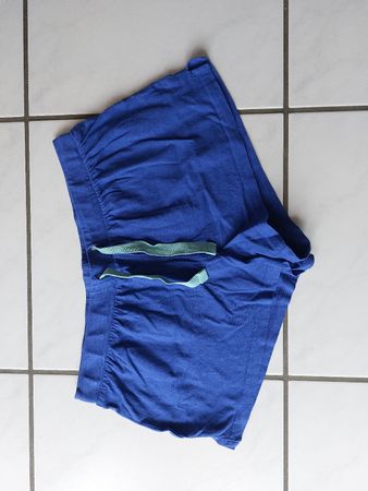 Sommerliche, blaue Shorts von Esmera, Gr. 44/46