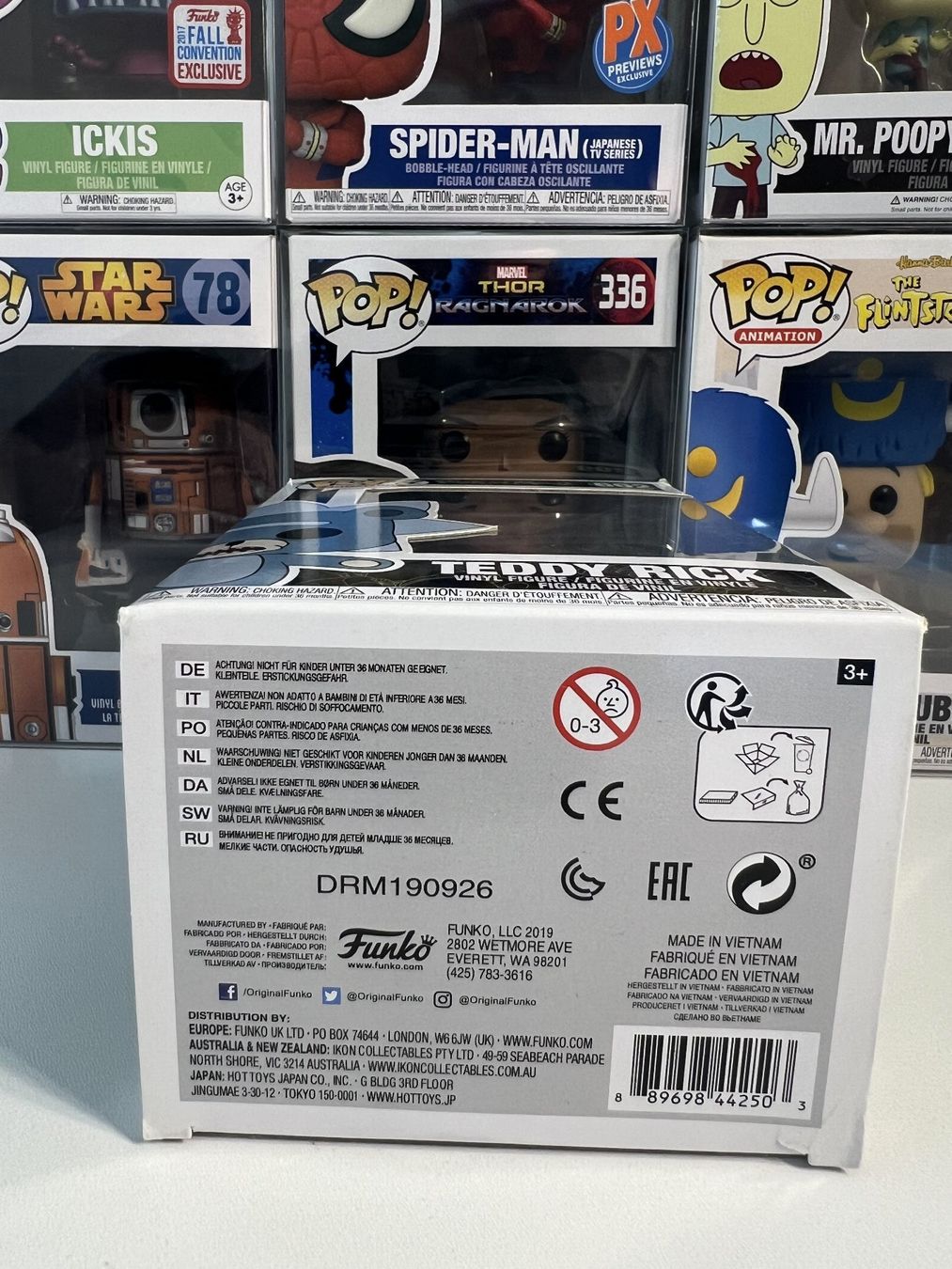 Funko Statuette: Funko POP! Animation Rick & Morty Teddy Rick – Nuovo e nell'imballaggio originale da Le Mouret venduto da perfectbijou 5