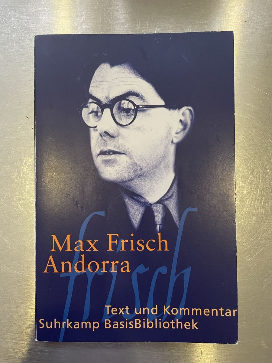 Bücher: Max Frisch Andorra Text und Kommentar Suhrkamp – Gebraucht aus Zimmerwald von Goldhandy