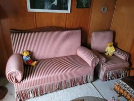 Antikes Altes Sofa Stubenhund Sessel Fauteuil Sammler Vintag