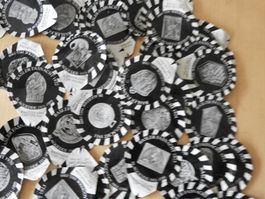 KAFFEERAHMDECKELI UNSORTIERT 1 GROSSE KARTON VOLL
