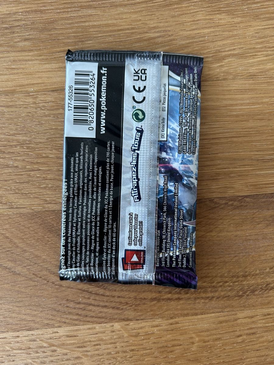 Pokémon Sammelbilder & Trading cards: Booster règne de Glace – Neu und originalverpackt aus Orpund von Americanpickers 1