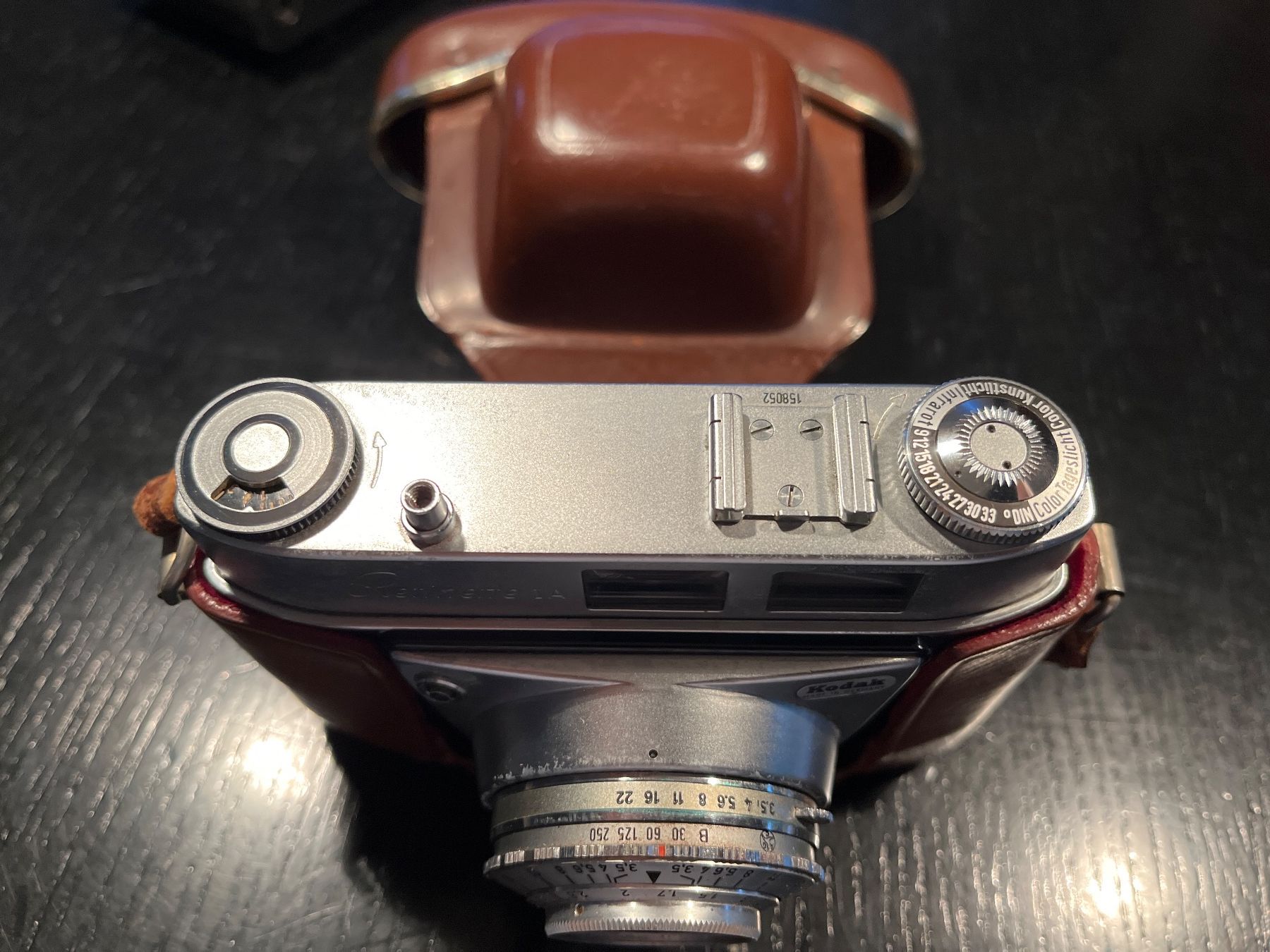 Kodak Fotocamera: Kodak Retinette 1A,  Kamera mit Ledertasche – Usato da Spiegel b. Bern venduto da Burdicrew 1