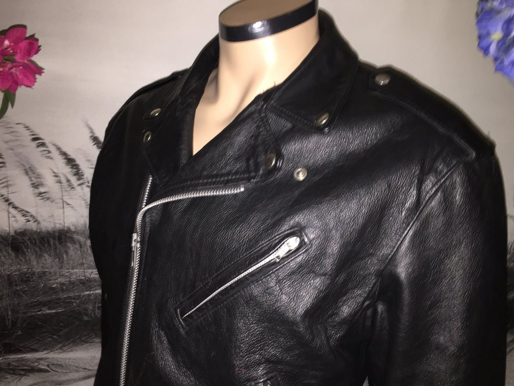 Giacche: PERFETTO  Taille / Grosse M (2)  En  cuir / Aus Leder – Usato da Cossonay-ville venduto da Super-Price-Quality 4