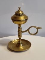 Antike Messing Öllampe Studentenlampe Jugendstil