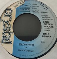 Vinyl-Single Ralf Bendix - Babysitter-Boogie