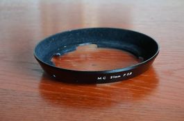 Orig. Minolta MC 21mm f2.8 Lens Hood / Sonnenblende selten