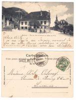 Baulmes, Rue du The et Avenue de l'Hôtel de Ville