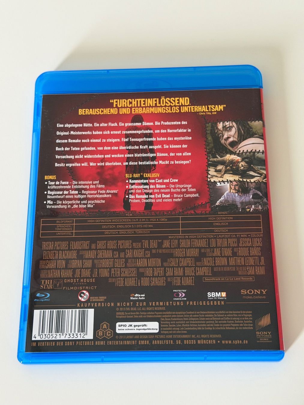 Tutti i DVDs: Evil Dead - Blu-ray - UNCUT – Usato da Altstätten SG venduto da sheamus 1