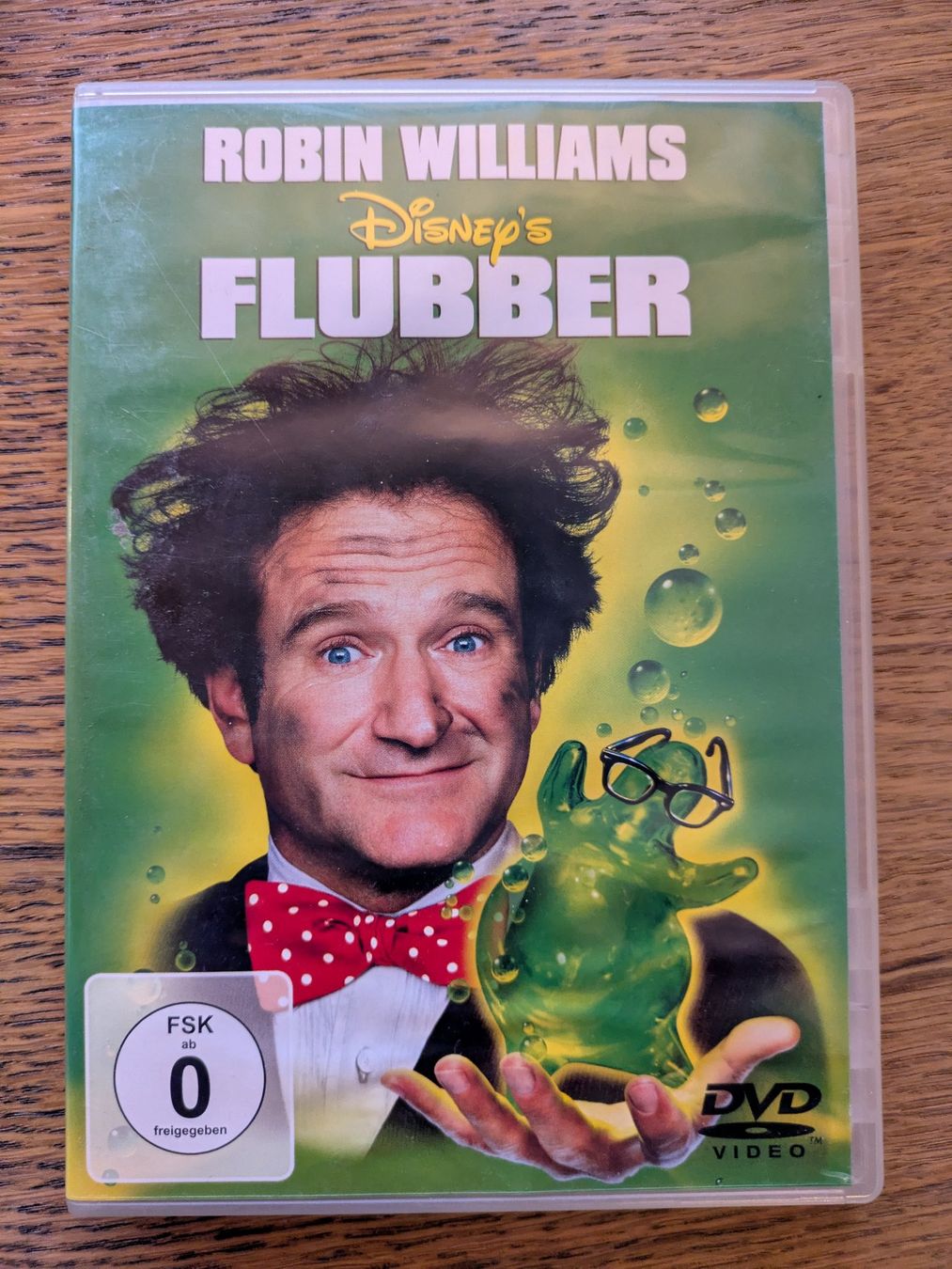 Tutti i DVDs: Disney-DVD: "Flubber" (mit Robin Williams) – Usato da Männedorf venduto da Pacer19