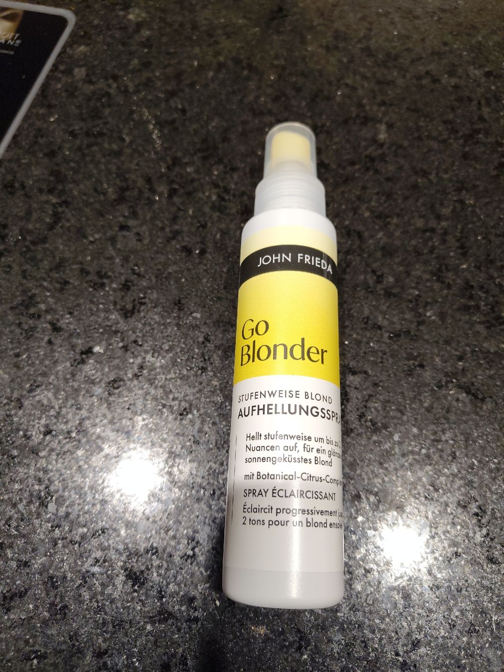 Tinte: John Frieda go blonder Aufhellungsspray – Nuovo e nell'imballaggio originale da Menziken venduto da limno1234