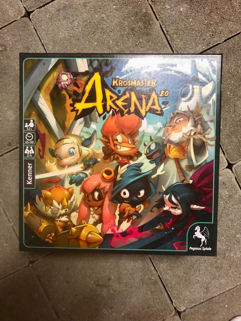 Pegasus Spiele Giochi: Krosmaster Arena Brettspiel, Komplett – Usato da Innerberg venduto da Goldlockeee