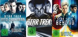 Star Trek 1-3/Trilogie (2009-16) Into Darkness/Beyond/3-DVDs