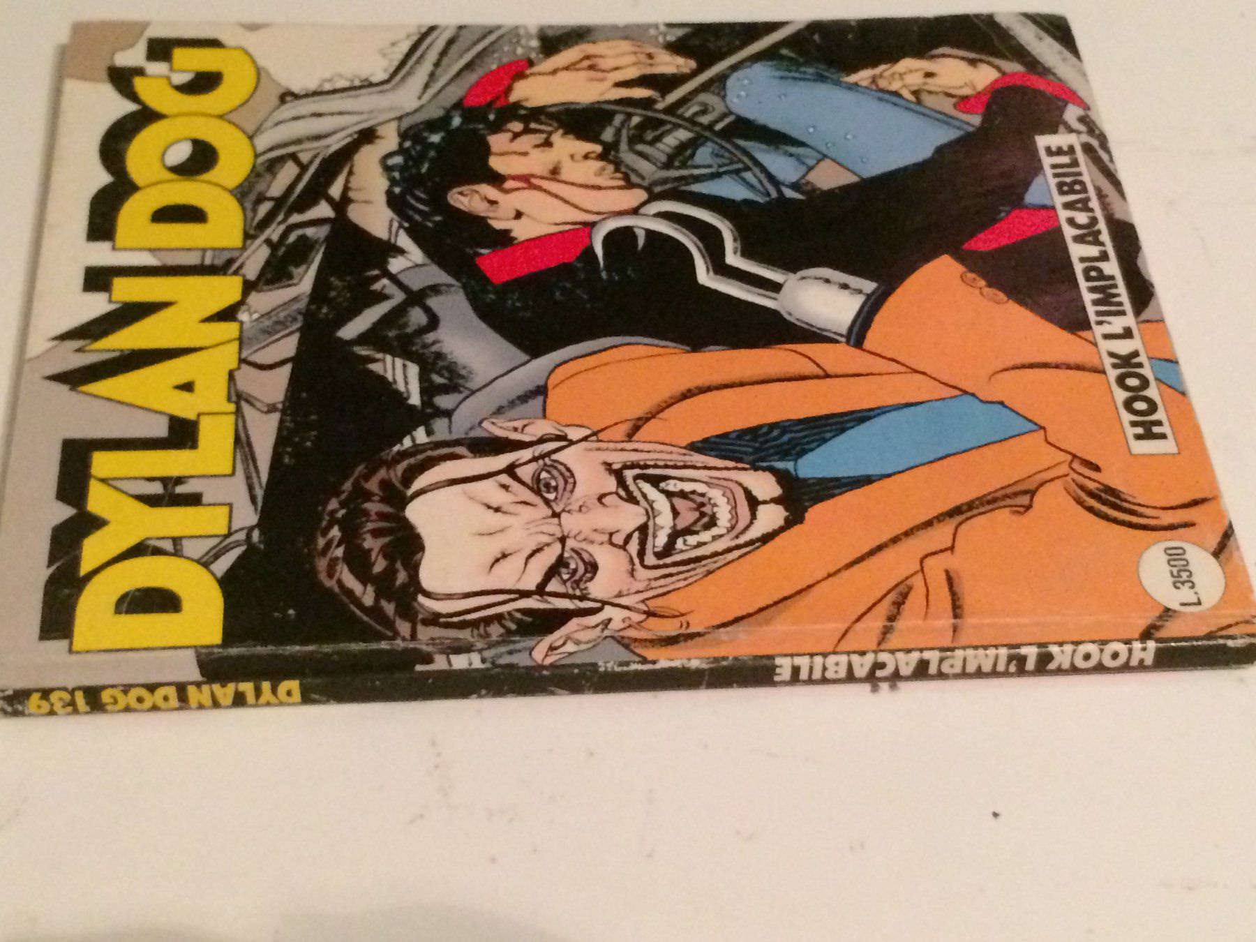 BD: DYLAN DOG  # 139 HOOK L'IMPLACABILE Sergio Bonelli‪ 1998 – D'occasion à Vezia par Aquarius_Age 2