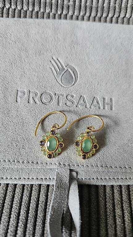 Orecchini pendenti & Orecchini a lobo: Protsaah Ohrringe 22kt vergoldet – Usato da Zürich venduto da lau_6b9m 1