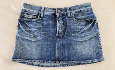 Vintage Just Cavalli Jeans Minirock, Top Zustand