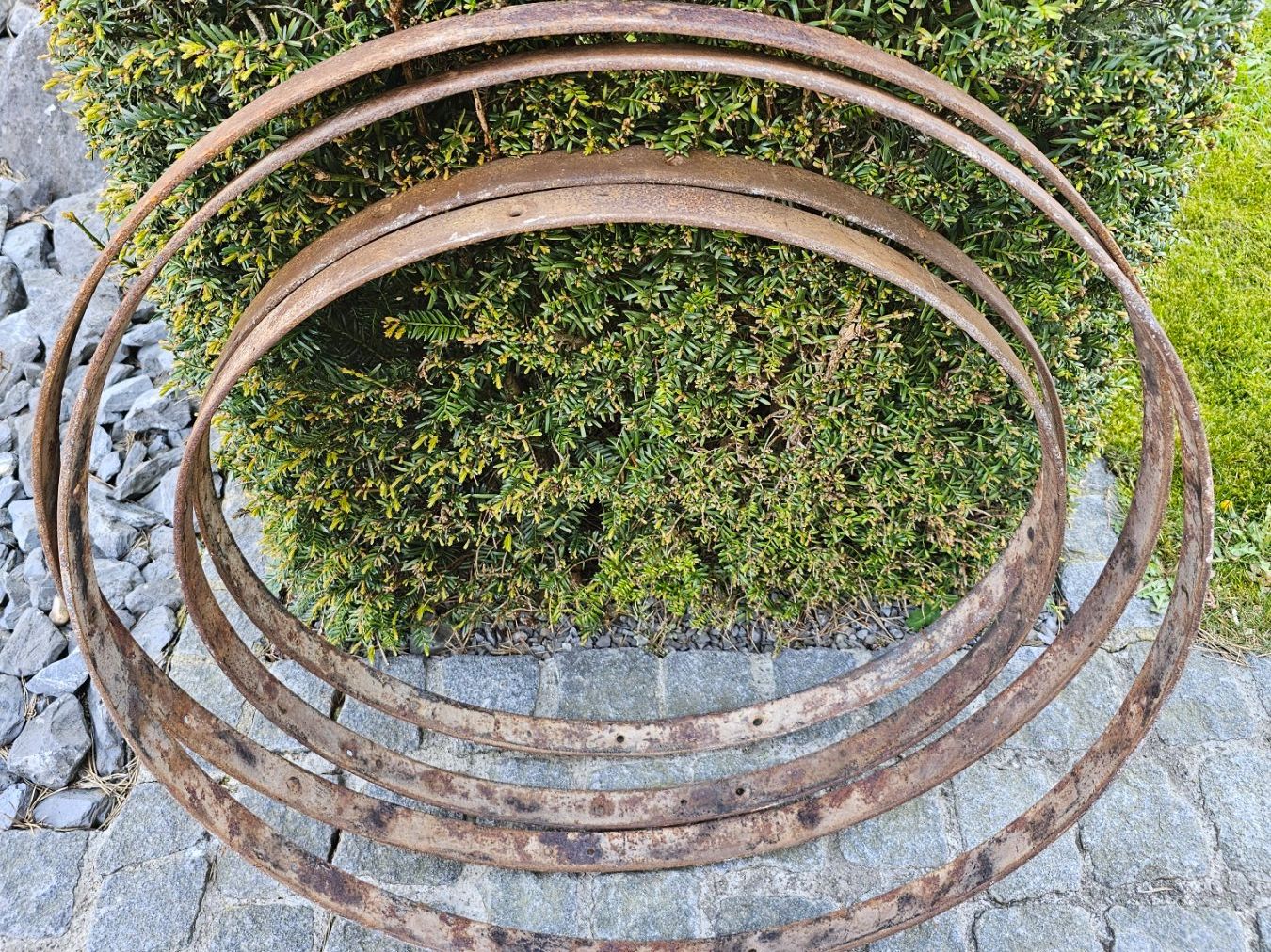 Tutte le decorazioni: 4 alte Eisenringe – Usato da Kölliken venduto da Forfun53