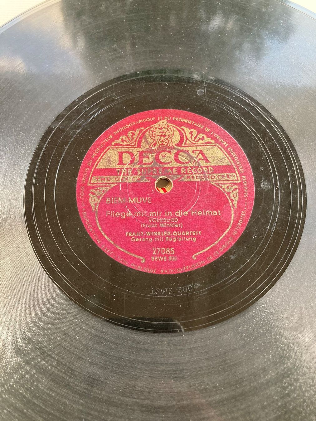 Dischi in vinile: 9 deutsche /schweizerische Schellackplatten fürs Grammophon – Usato da Altstätten SG venduto da orthophonix 8