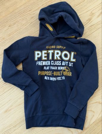 Kapuzenpullover Petrol Industries blau Gr 140