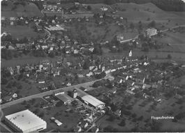 5507  Mellingen  (AG)  -  Flugaufnahme