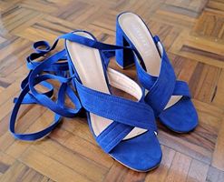 Stilettos blau Gr. 39