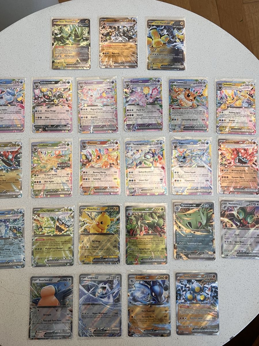 Pokémon Carte collezionabili: Prismatic Evolution alle EX Karten, Umbreon, Eevee, Glaceon – Nuovo (secondo la descrizione) da Zollikon venduto da inf_l5jd 2