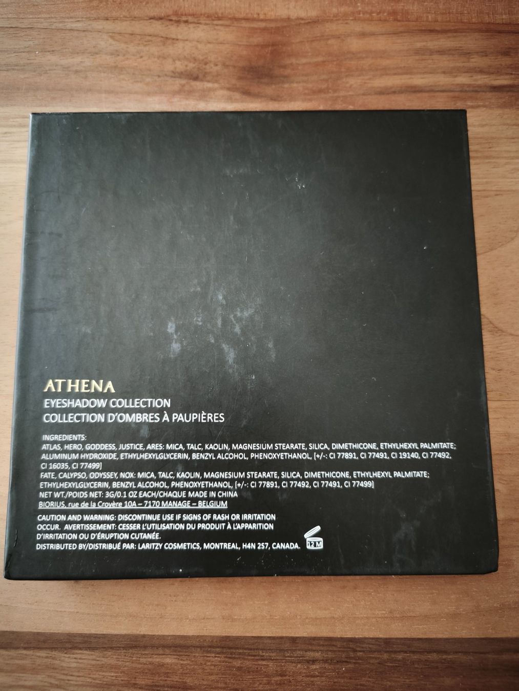 Make-up: Laritzy Cosmetics Lidschatten Palette Athena – Usato da Bülach venduto da verasara 2