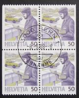 1988 - CH - Znr. 738H / 4-er Block - MH - ES - 08.09.1988
