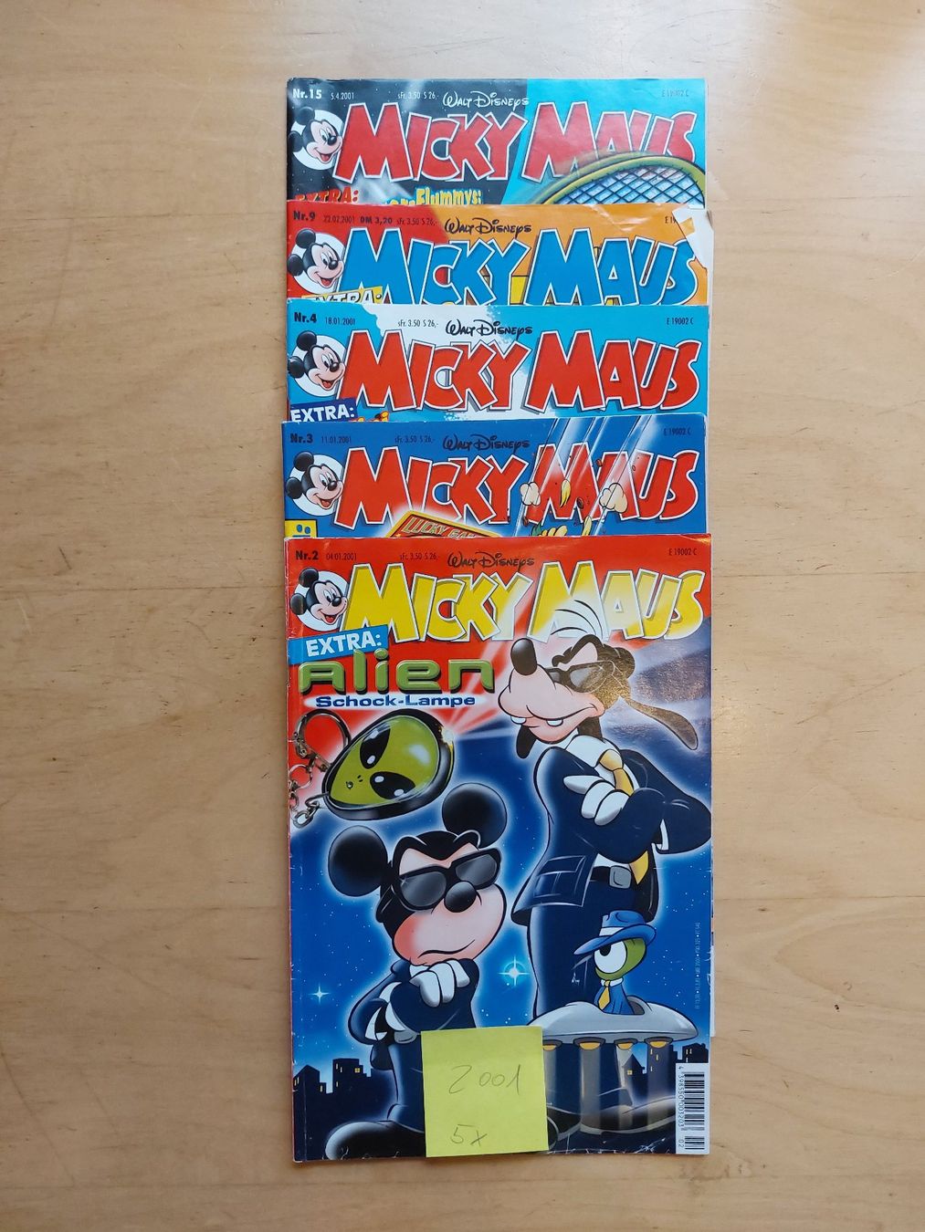 Comics: 21 MICKY MAUS - 1999 / 2000 / 2001 – Gebraucht aus Gipf - Oberfrick von Esnoopy 3