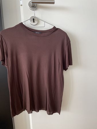 Massimo Dutti T-Shirt braun Grösse XS