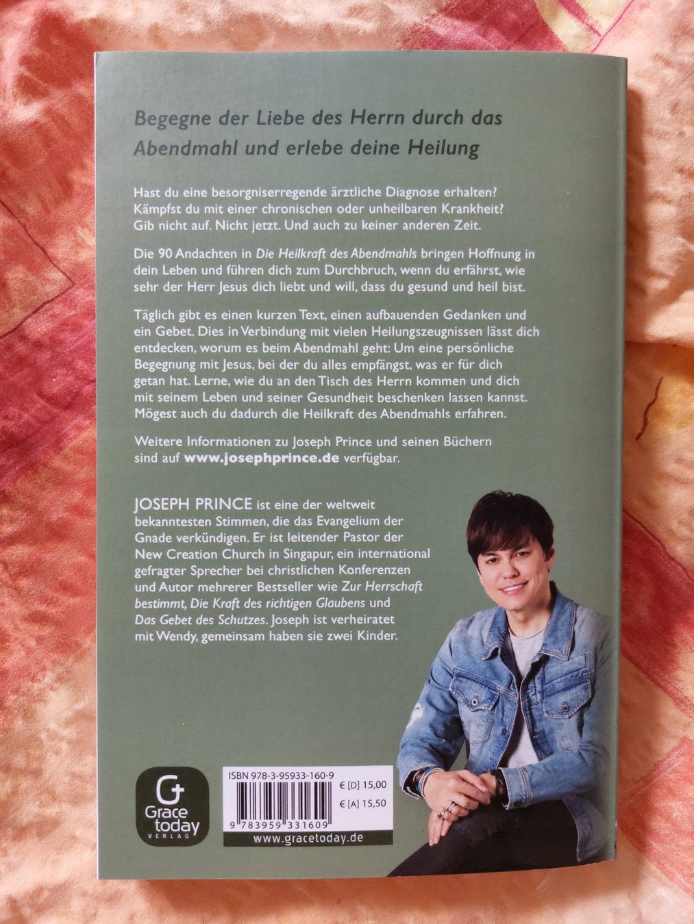 Libri: Joseph Prince "Die Heilkraft des Abendmahls" Buch – Nuovo (secondo la descrizione) da Unterseen venduto da Ruia3333 1