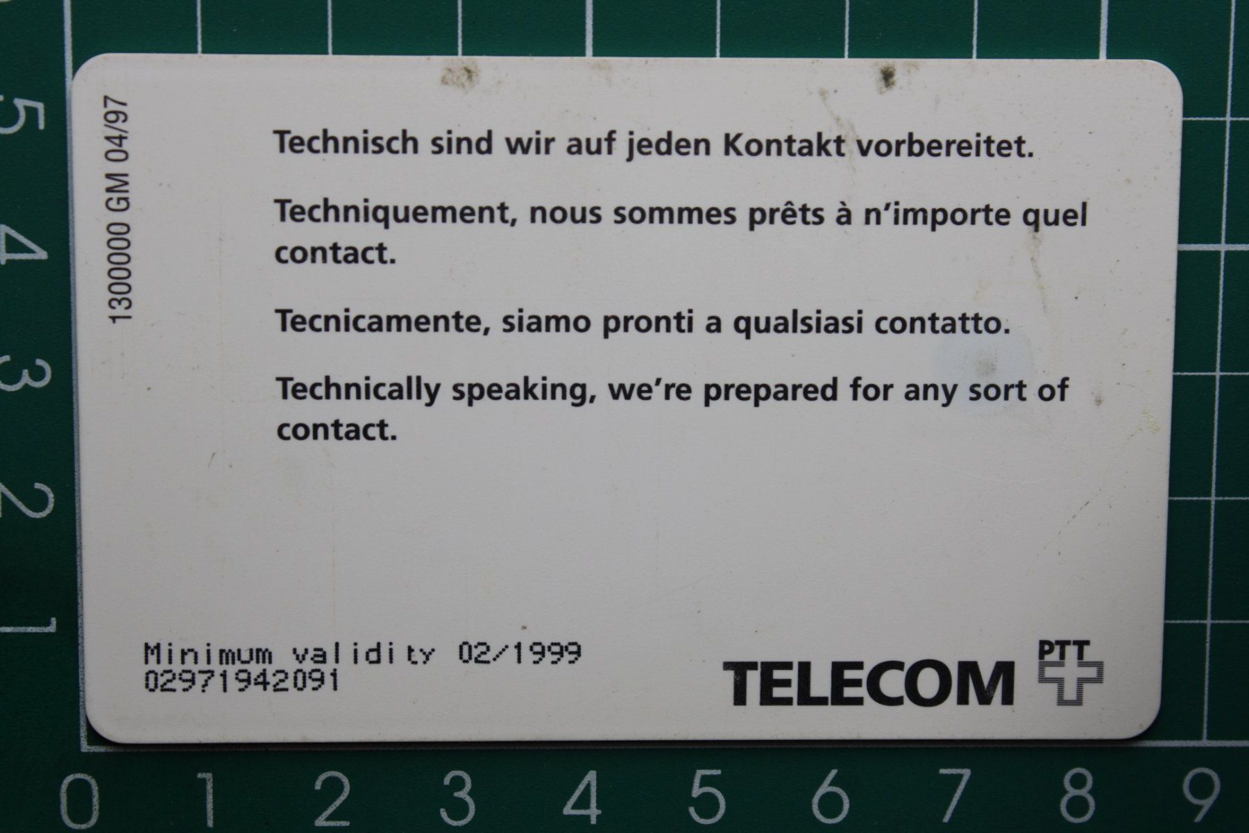 Swisscom Telefon- & Taxkarten: swisscom telecom taxcard /geschenkkarte – Gebraucht aus Laupen BE von Gufi57 1