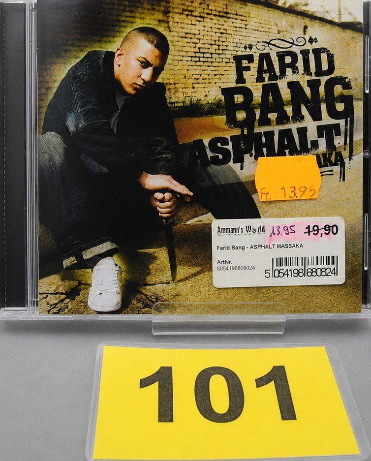 CDs: CD Farid Bang ""Asphalt Massaka, Nr. 101 – Neu und originalverpackt aus Kottwil von Crazyrolf