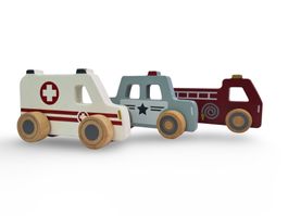 LITTLE DUTCH Holzauto | 3er-Set