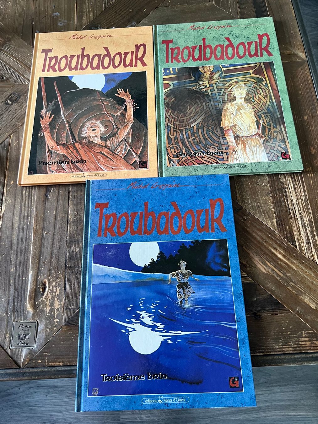 Fumetti: BD - Troubadour - Lot de 3 – Usato da Athenaz (Avusy) venduto da Drine1971