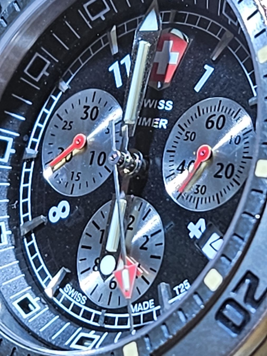 Orologi: Swiss Timer Herrenuhr Chronograph 42mm  – Usato da Flamatt venduto da pie_f9zm 6