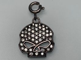 exklusiver  HARLEY DAVIDSON - Anhänger mit Strass - NEU