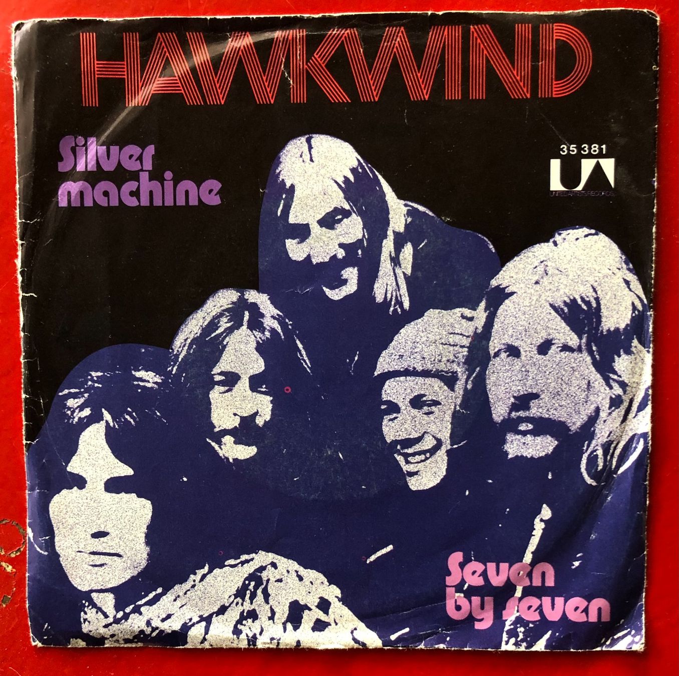 Schallplatten: Hawkwind – Silver Machine/Seven By Seven 7" Single, Space – Gebraucht aus Luzern von Schlafenicht00