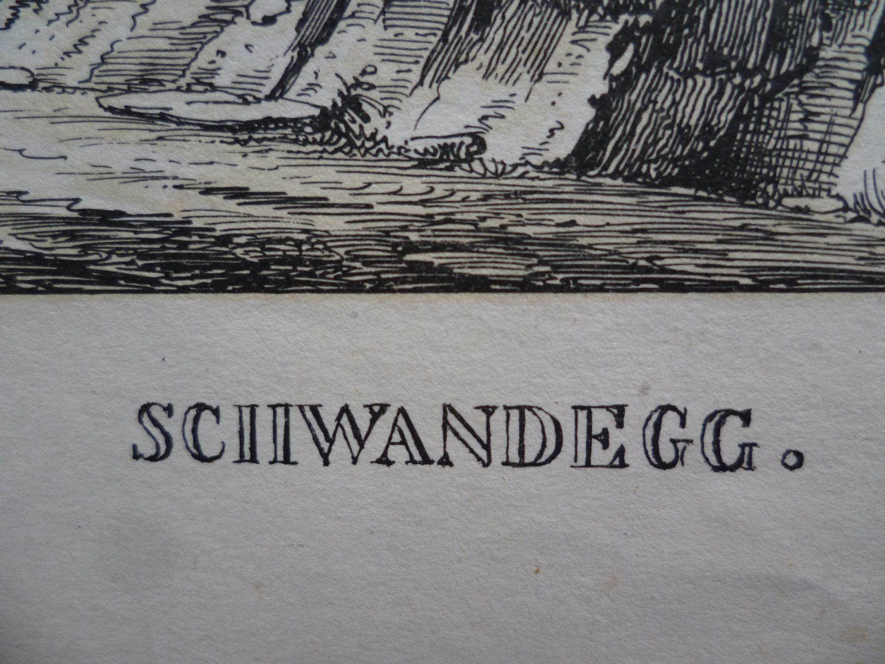 Stiche: SCHWANDEGG   ZURICH – Neu (gemäss Beschreibung) aus Bevaix von bohrap 2