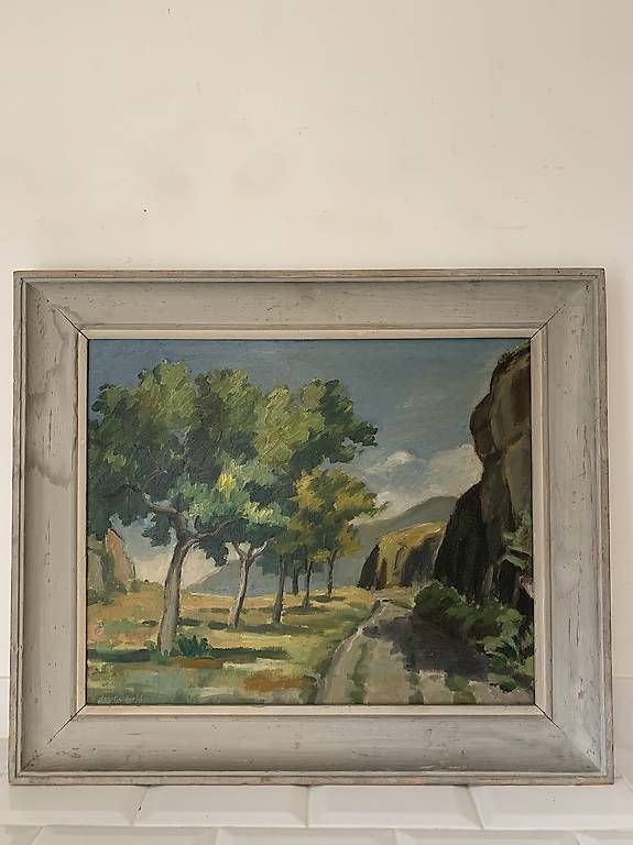 Dipinti: Joseph GAUTSCHI (1900-1977) – Usato da Montreux venduto da Barber_Swiss_Vintage 1