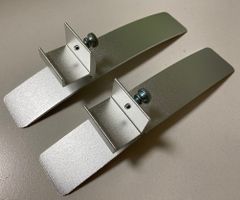 2XVerstellbare Standfüße aus Aluminiumfür Infrarot-Heizpanel