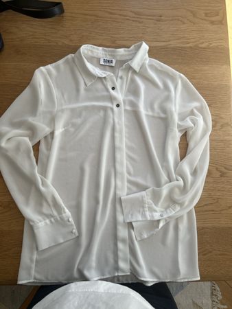 Sonia Rykiel Damen Bluse Grösse 38/40 leichter Sommerstoff
