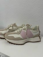 New Balance 327 Sneaker creme rosa Grösse 38 getragen