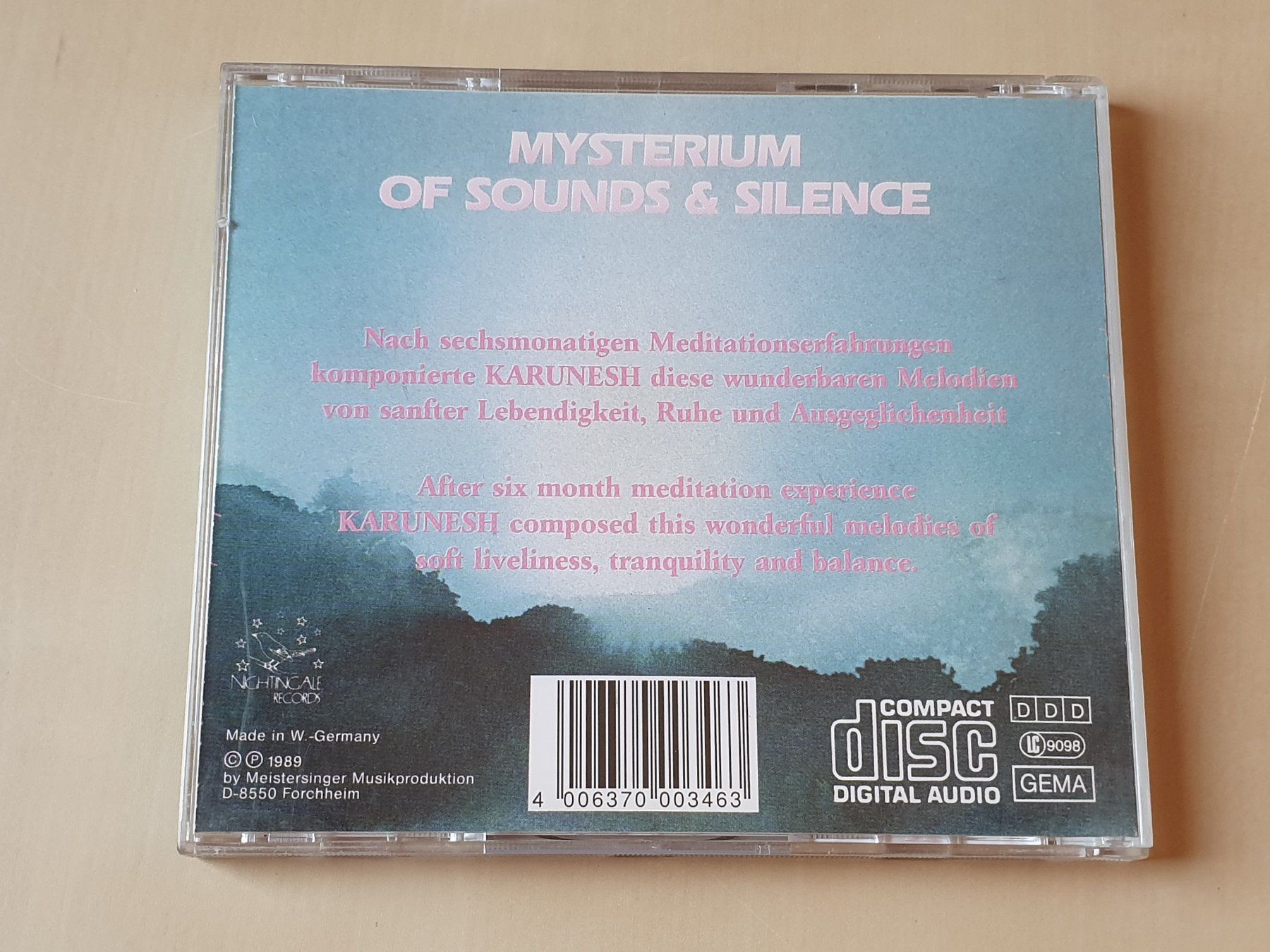 CD: Karunesh Skys Beyond – Usato da Stansstad venduto da collectorsshop 1
