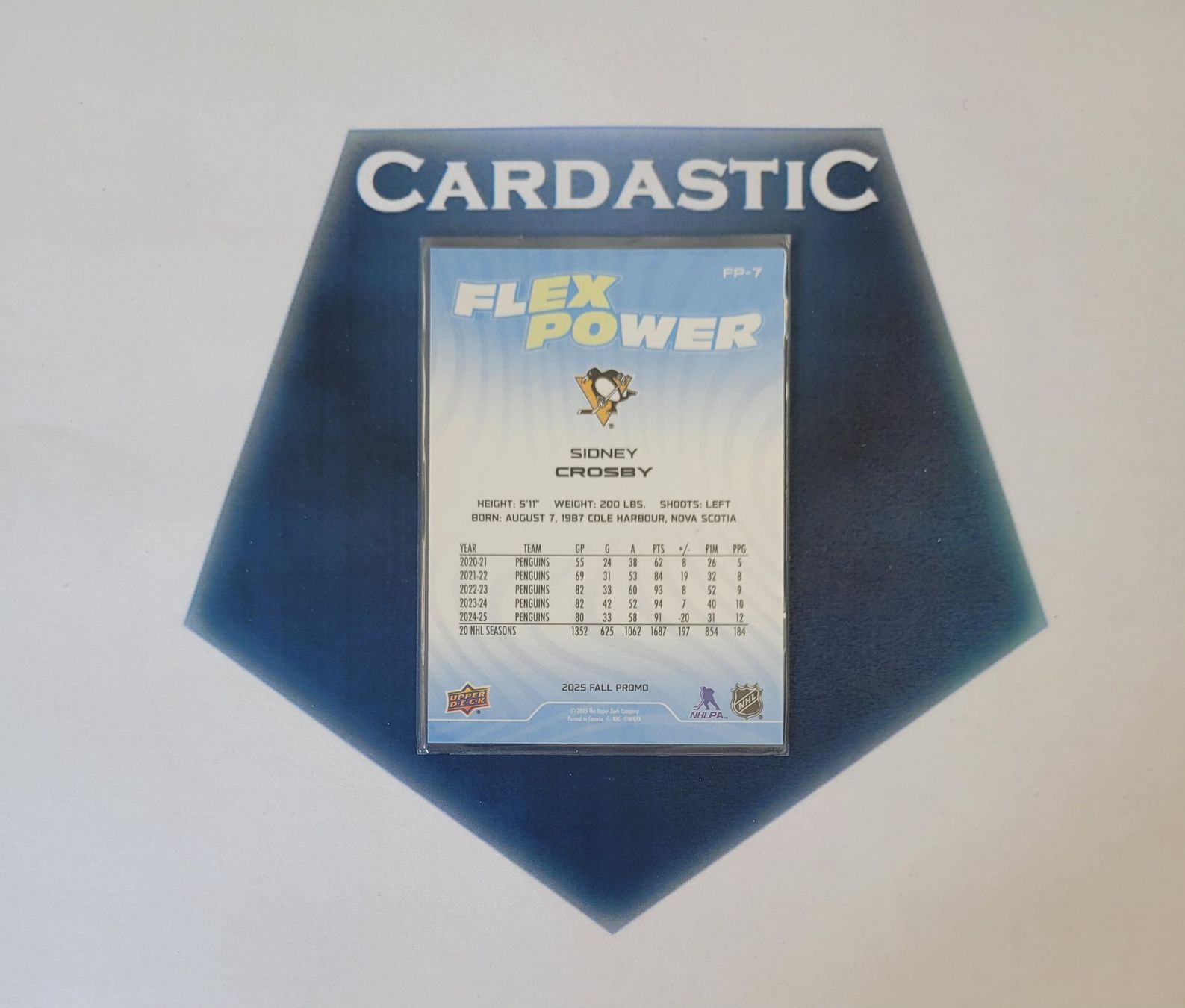 NHL Carte collezionabili: Sidney Crosby 2025 Toronto Fall Expo Flex Power Insert – Usato da Laufen venduto da Cardastic 1