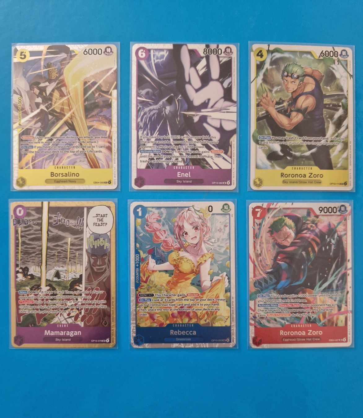 Bandai Sammelbilder & Trading cards: LOTTO OP15/EB04 TCG ENG – Neu (gemäss Beschreibung) aus Agno von hen_b8pm