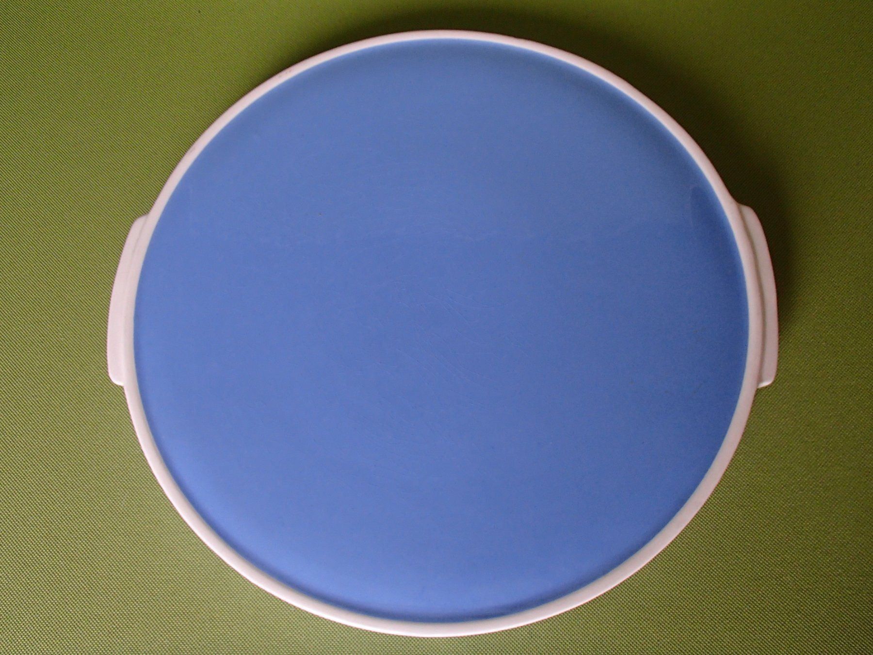 Piatti di portata: blaue grosse Kuchen Platte ANNABURG – Usato da Schöfflisdorf venduto da pullux